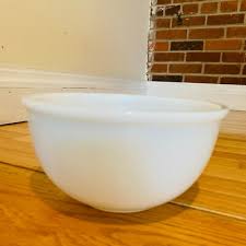 Vintage Fire King Oven Ware White Milk Glass Small Mixing ...