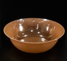 Vintage Beautiful FIRE KING Peach Luster Serving Bowl in ...
