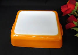 Pyrex Orange Refrigerator or Baking Dish No Lid #0503 1.5 qt ...