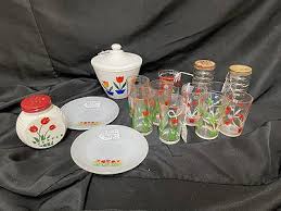 Collection Of Mid Century Glassware