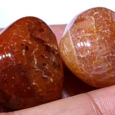 121 Cts Carnelian Tumbled Stone Parcel RJA-3847 Rarejewelry