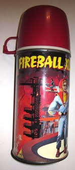 FIREBALL XL5 1964 Metal Thermos Wally Wood art | eBay