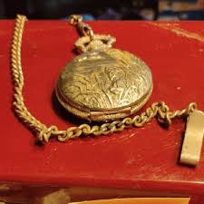 Accessories | Antique Silver Pocket Watch With Chain And Pocket Clip | Poshmark