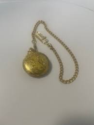 Vintage Ciprini Pocket Watch With Chain Quartz Gold Color - Etsy Australia