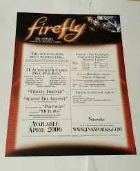 firefly 2006 sell sheet | eBay