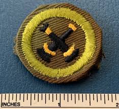 Vintage FIREMANSHIP Boy Scouts of America MERIT BADGE PATCH ...