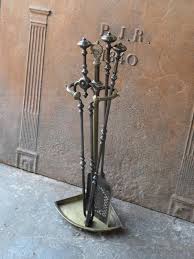 18th - 19th C. English Georgian Fireplace Poker Set For Sale at 1stDibs