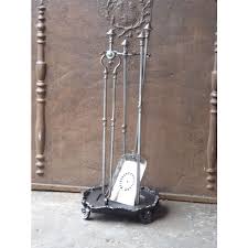 Polished Steel Fire Irons t4148 | Charles Nijman Fireplace Antiques