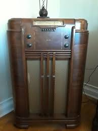 Vintage 1940s Philco 40-165 Radio Cabinet w/ Tubes | eBay