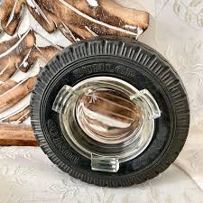 Vintage Dunlop Tire Ashtray 6” - Etsy
