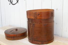 Rare Antique Bamboo Farmhouse Food Container– DE-COR | Globally Inspired