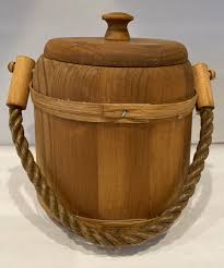 Nan Scantlin Folk Art Apple Tree Round Pantry Box Primitive ...