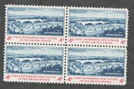 US. 1164. 4c. First Automatic Post Office In The US Issue. Block of 4. MNH 1960 | eBay