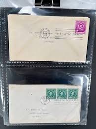 Rare Lot of 28 United States FIRST DAY ISSUE Stamps with Envelopes all 1940's | eBay