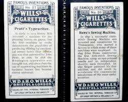 Buy Famous Inventions Cigarette Cards by WD and HO Wills Set of 50 Issued in 1915 History Inventions Science Rare Collectable Online in India - Etsy