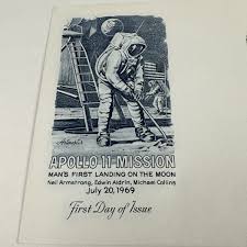 1969 FIRST MEN ON THE MOON APOLLO 11 1st Day of Issue ...