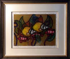 Luis Sottil Moving Harmony FISH on paper Hand Signed Artwork ...