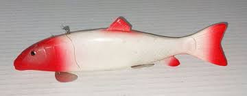 Fish Spearing Decoy, Very Good Condition, 9"L Auction | 1BID