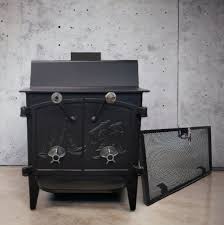 Grandma Bear Fisher Wood Stove Cathedral Doors TOP VENT ...