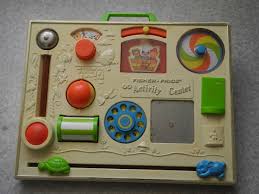 jeu jouet ancien Activity Center Fisher Price 1973 tableau activité vintage toy | eBay