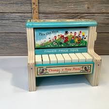 Vintage Fisher Price Change-a-tune Piano 1969 - Etsy