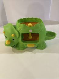 DINO THE DINOSAUR - FISHER PRICE Double Poppin' Dino ...