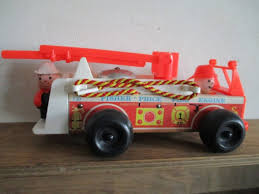 Fisher Price 720 Fire Engine Vintage 1977 Play Family ...