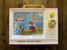 Fisher Price Giant Screen Music Box TV | eBay