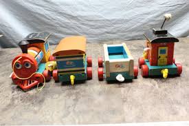 VINTAGE 1963 FISHER PRICE HUFFY PUFFY TRAIN MADE IN USA 65B | eBay