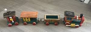Fisher Price Wooden Train | eBay