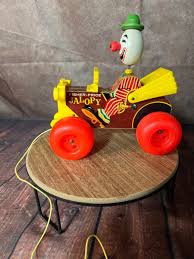 Vintage 1965 Fisher Price “Jalopy” Pull Toy #724 | eBay