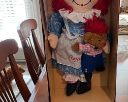 Raggedy Ann and Raggedy Bear Set of 2 by Dakin 85th ...