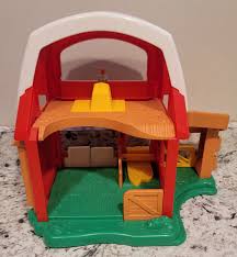 2006 Fisher Price Little People Farm Barn Animals People ...