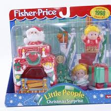 Vintage, Fisher-Price, Little People, Night Before Christmas ...
