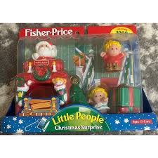 Fisher-Price Little People Christmas Surprise Collectible 1998