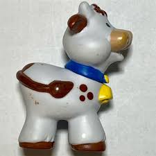 Fisher Price Little People Farm Animal Cow | Mercari