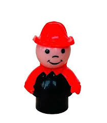 Fisher Price Little People 1960s vtg figure toy miniature ...