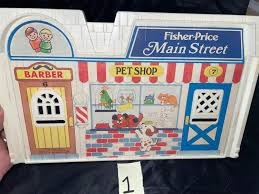 Fisher Price Main Street Pet Shop Barber - Wall Pieces - Etsy