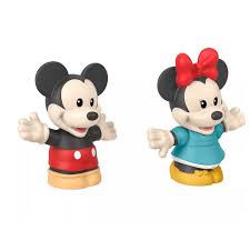 Fisher-Price Disney Toys Set: Little People Mickey & Minnie ...