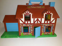 VTG Fisher Price Little People Doll House~952~1969-1986 ...
