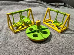 Vintage Fisher Price Little People Swing and Playground ...