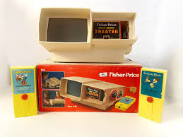 Vintage Fisher Price Movie Viewer Theater 463 Complete With ...