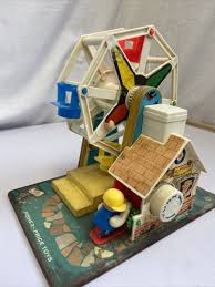 VINTAGE Fisher Price Ferris Wheel STILL WORKS | eBay