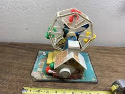 Vintage 1966 Fisher Price #969 Little People Ferris Wheel ...