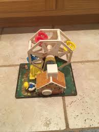 DECOR 1966 Fisher Price Music Box Ferris Wheel 969 PARTS ...