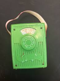 Vintage 1976 Fisher Price Music Box Pocket Radio “Teach The ...