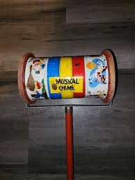 VINTAGE 1951 FISHER PRICE MUSICAL CHIME #722 WORKS | eBay