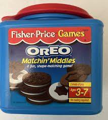 FISHER PRICE Oreo Matchin' Middles Shape Game 5 Cookies Only ...