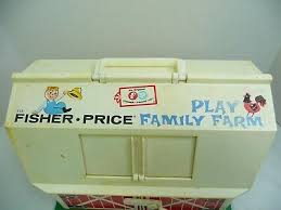 Fisher-Price Toy Play Family Farm Red Barn Little People Vintage 1967 Nice! | eBay