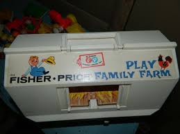 Vtg Original 1967 Fisher Price Family Farm #915 Barn Little People | eBay